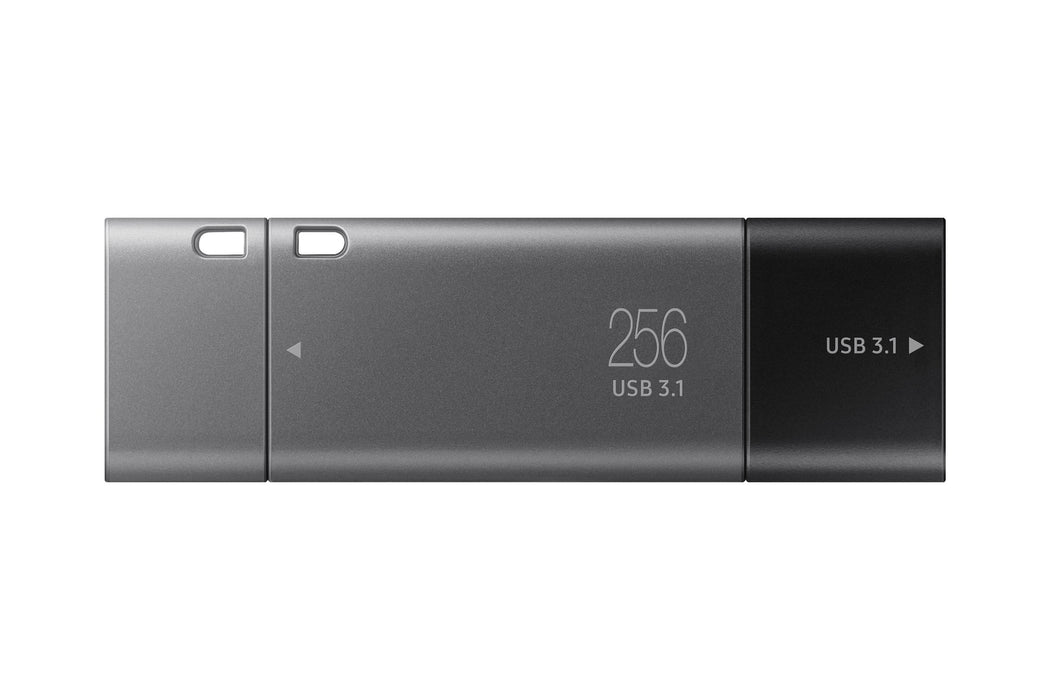 EAN 8801643233655 - Samsung MUF-256DB unidad flash USB 256 GB USB Type-A / USB Type-C 3.2 Gen 1 (3.1 Gen 1) Negro, Plata imagen 2