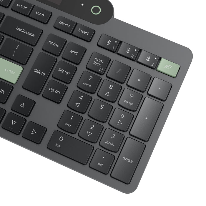 EAN 0195892118138 - Lenovo 4Y41R69494 teclado Hogar / Oficina Bluetooth Inglés de EE. UU. Negro, Verde imagen 4