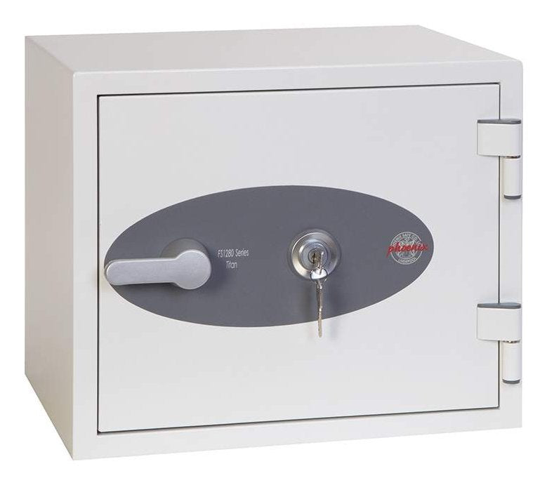 EAN 5032548003361 - Phoenix Safe Co. Titan FS1281K Caja fuerte empotrada en el suelo 19 L Acero Blanco imagen 2