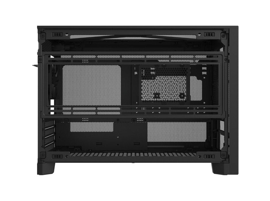 Case Montech Micro Atx/Mini-Itx Black Mini Tower Pc Ten Ten(B)