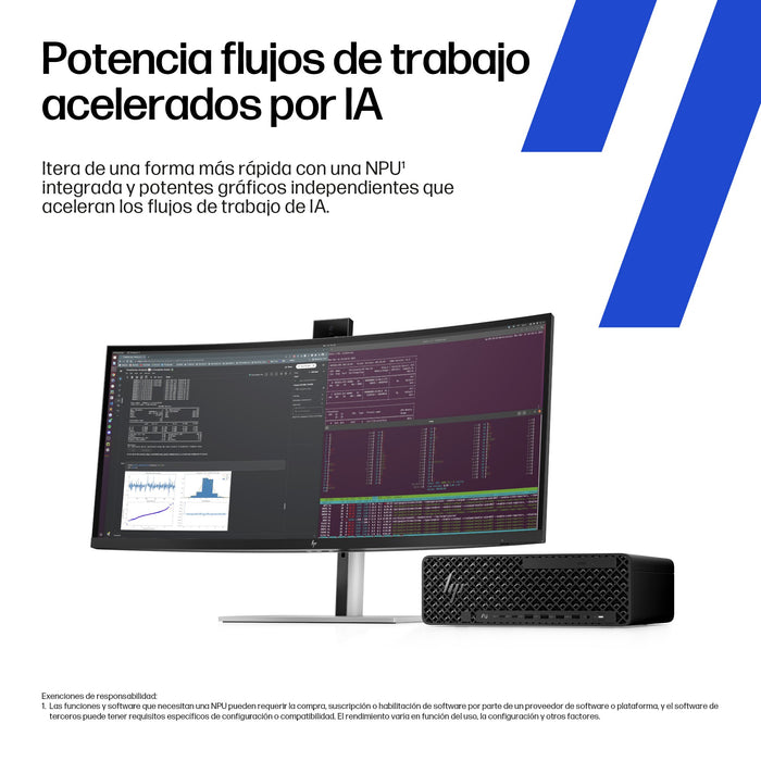 EAN 0199896738644 - HP Z2 SFF G1i Workstation Desktop PC Wolf Pro Security Edition Intel Core Ultra 7 265 48 GB DDR5-SDRAM 1  imagen 6
