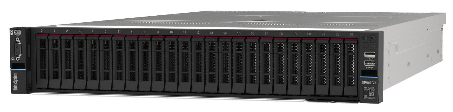 Lenovo Thinksystem Sr665 V3, 3,65 Ghz, 9135, 32 Gb, Ddr5-Sdram, 750 W, Rack (2u)