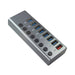 EAN 4052792065510 - LogiLink UA0387 hub de interfaz USB 3.2 Gen 1 (3.1 Gen 1) Type-B 5000 Mbit/s Gris imagen 4