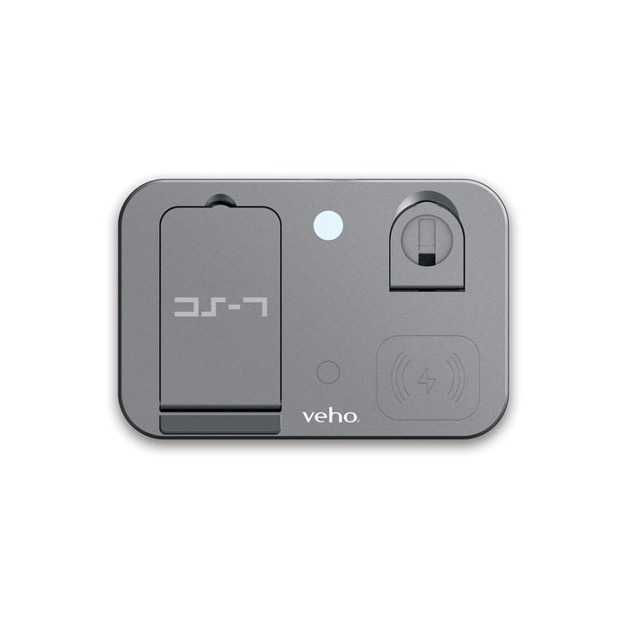EAN 0811805031171 - Veho DS-7 Qi Plata Cargador inalámbrico Carga rápida Interior imagen 1