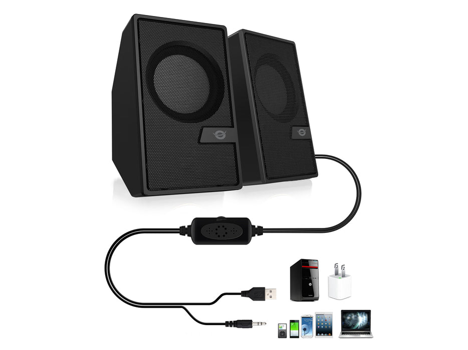 EAN 4015867227428 - Conceptronic BJORN02B altavoz De 2 vías Negro Inalámbrico y alámbrico 6 W imagen 2