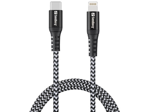 EAN 5705730441554 - Sandberg 441-55 cable de conector Lightning Negro, Blanco imagen 1