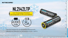 EAN 6952506494613 - Nitecore NL2142LTP batería recargable industrial Ión de litio 4200 mAh 3,6 V imagen 15