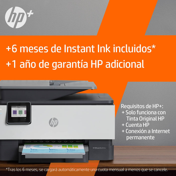 EAN 0195161213915 - HP OfficeJet Pro 9012e All-in-One Prntr Inyección de tinta térmica A4 4800 x 1200 DPI 22 ppm Wifi imagen 5