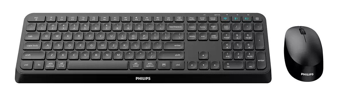 EAN 8712581778965 - Philips 4000 series SPT6407B/00 teclado Ratón incluido Hogar RF Wireless + Bluetooth Negro imagen 1