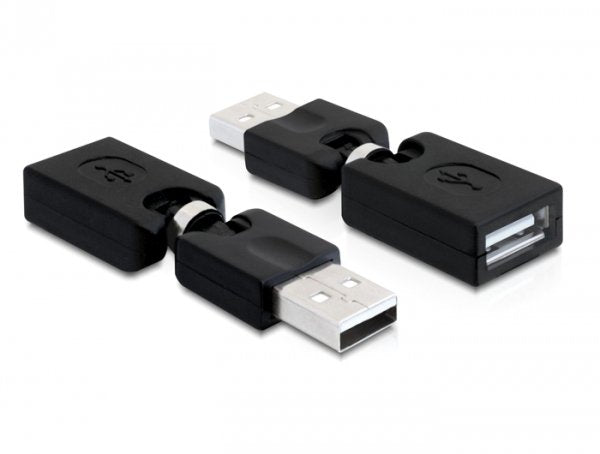 Delock Adaptador Usb 2.0 H/M Con Rotacion