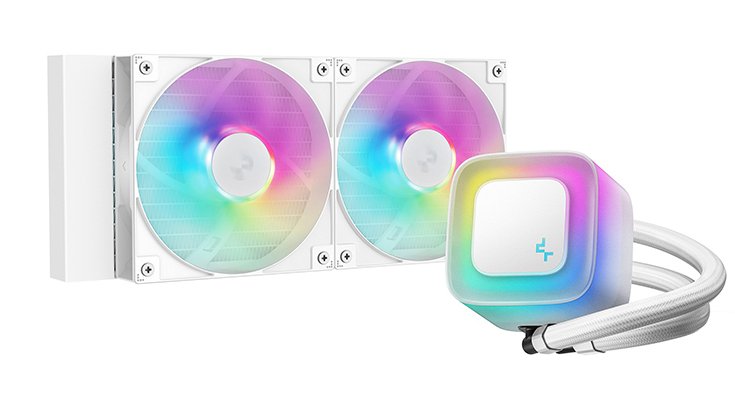 EAN 6933412729297 - DeepCool LE240 V2 Procesador Sistema de refrigeración líquida todo en uno 12 cm Blanco imagen 1