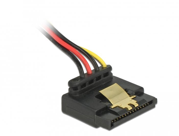 Cable De Alimentación De Delock Sata 15pin (Conector)> 2x Sata 15pin (Socke) 15 Cm 60170