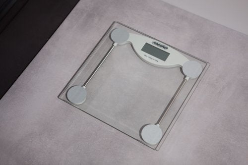 EAN 5908256832381 - Mesko Home MS 8137 báscula de baño Rectángulo Transparente, Blanco Báscula personal electrónica imagen 5