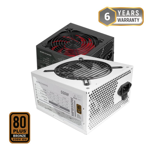 EAN 8435693105923 - Mars Gaming MPB550 unidad de fuente de alimentación 20+4 pin ATX imagen 2