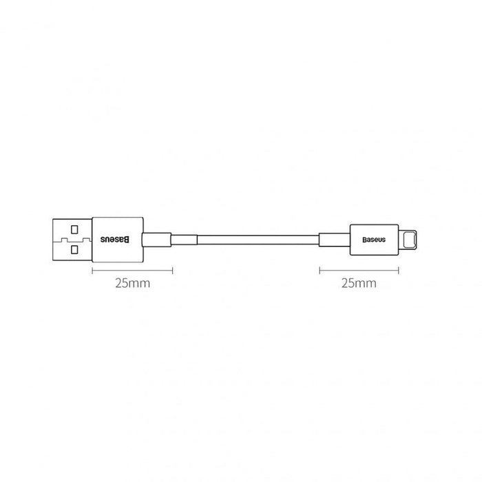 EAN 6953156205468 - Baseus CALYS-C02 cable de conector Lightning 2 m Blanco imagen 4