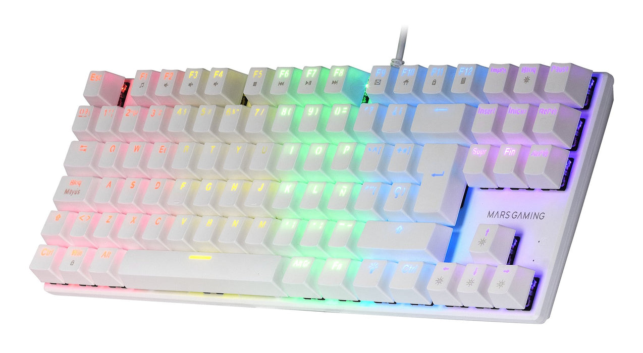 EAN 8435693101352 - Mars Gaming MK80W teclado Juego USB QWERTY imagen 2