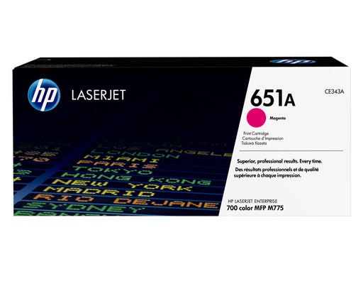 EAN 0886111121359 - HP 651A Magenta Original LaserJet Toner Cartridge cartucho de tóner 1 pieza(s) imagen 1
