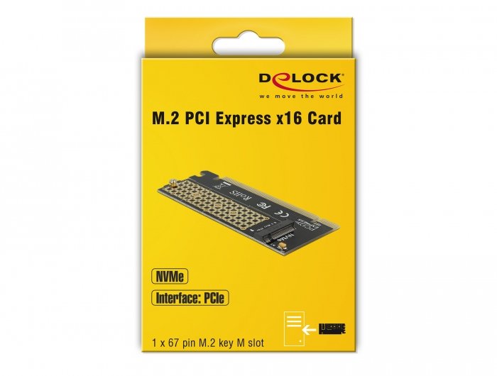 Pci Express X16 Karte Zu 1 X Nvme M.2 Key M
