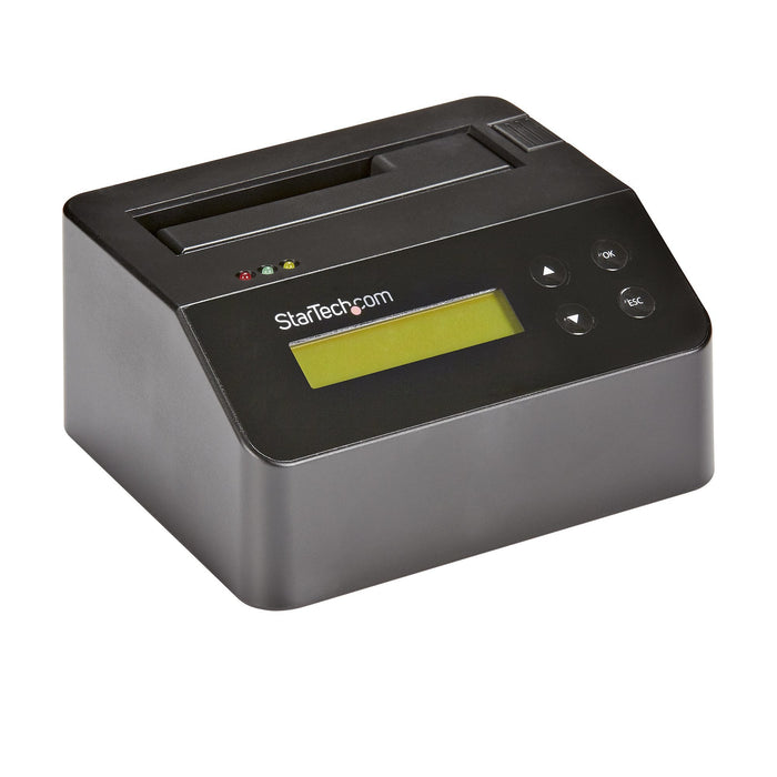 Startech.Com Base Dock Usb 3.0 Borrador Para Discos De 2 5" Y 3 5" Sata Borrado Seguro Con Impresión De Recibo Borrador De Disco Duro Negro Para P/N: Sva12m5na