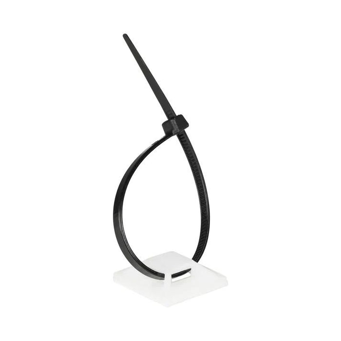 EAN 5715063184646 - Lanview LVT-CABLEMOUNT-50W presilla Polipropileno (PP) Blanco 50 pieza(s) imagen 2