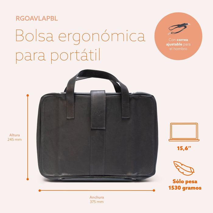 EAN 8719274491323 - R-Go Tools RGOAVLAPBL maletines para portátil 39,6 cm (15.6") Maletín imagen 15