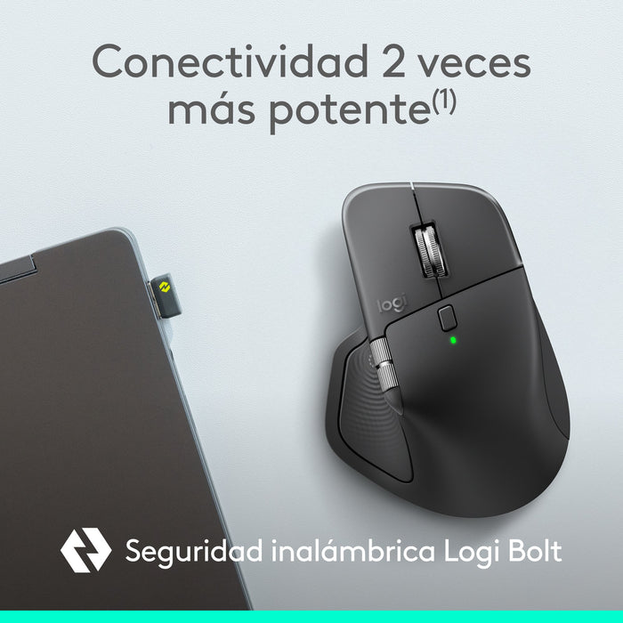 EAN 5099206133143 - Logitech MX Master 4 for Business ratón Oficina mano derecha RF Wireless + Bluetooth Laser 8000 DPI imagen 18