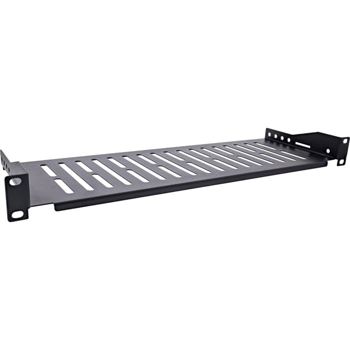 Inline® 19" Shelf, 150mm, 10kg, 1u, Ral 9005 Negro