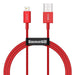 EAN 6953156205352 - Baseus Kabel USB-C do Lightning Superior Series, 20W, PD, 2m (czarny) cable USB USB A USB C/Lightning Roj imagen 1