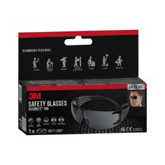 EAN 4054596870611 - 3M SecureFit Schutzbrille 200, graues Glas Gafas de seguridad Policarbonato (PC) Gris imagen 3