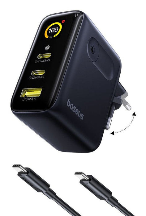 Picogo Ae11 Fast Charger 2c+U 100w Eu Cosmic Black