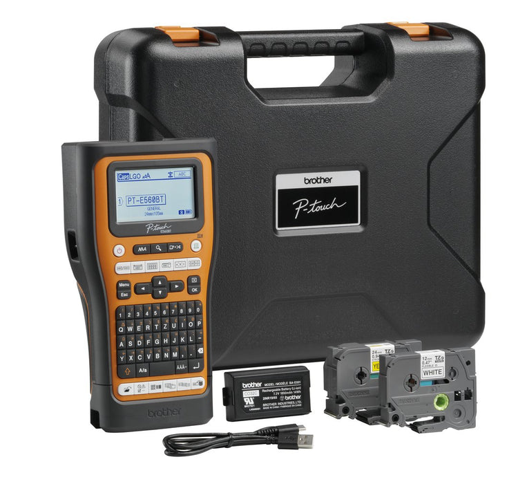 EAN 4977766834025 - Brother PT-E560BTVP impresora de etiquetas Transferencia térmica 180 x 180 DPI 20 mm/s Inalámbrico y alám imagen 11