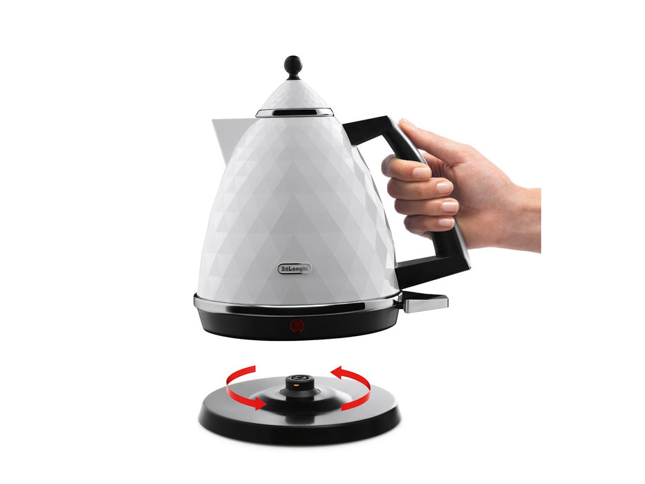EAN 8004399771871 - De’Longhi Brillante KBJ 2001.W tetera eléctrica 1,7 L 2000 W Blanco imagen 4