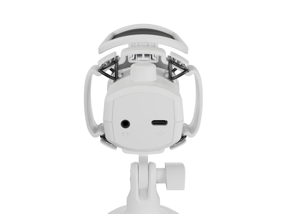 Micrófono Natec Genesis Radium 250 Usb Stand White