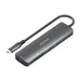 EAN 8435739903131 - AISENS ASUC-6P024-GR base para portátil y replicador de puertos Alámbrico USB 3.2 Gen 1 (3.1 Gen 1) Type- imagen 1