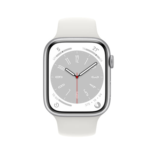 EAN 194253239635 - Apple Watch Series 8 OLED 45 mm Digital 396 x 484 Pixeles Pantalla táctil 4G Plata Wifi GPS (satélite) imagen 2