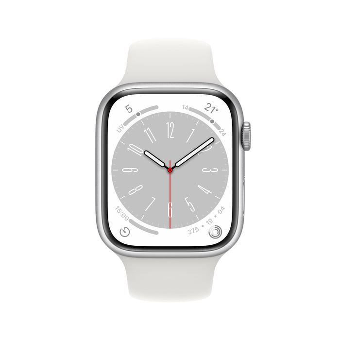 EAN 194253239635 - Apple Watch Series 8 OLED 45 mm Digital 396 x 484 Pixeles Pantalla táctil 4G Plata Wifi GPS (satélite) imagen 2