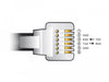 EAN 4040849667367 - DeLOCK 66736 cambiador de género para cable RJ-12 USB 2.0 Type-A Negro imagen 3