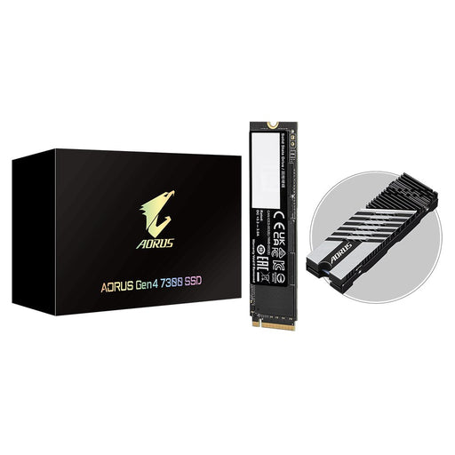 EAN 4719331851651 - GIGABYTE AORUS Gen4 7300 SSD 2TB M.2 PCI Express 4.0 NVMe 3D TLC NAND imagen 1