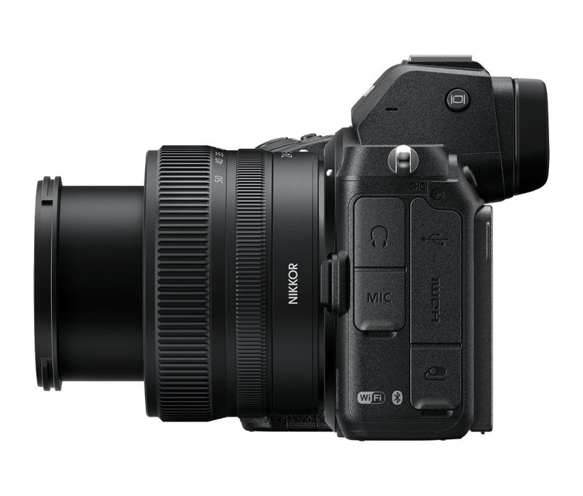 Cámara Evil Nikon Z5 Full Frame Con Objetivo Nikkor 24 50 Mm F 4 6.3 24.3 Mp Wifi Bluetooth Negro