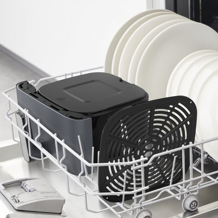 EAN 3045380026711 - Tefal Easy Fry Mega EY855BE0 freidora Sencillo 7,5 L Independiente 2020 W Freidora de aire caliente Gris imagen 9