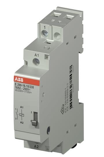 Stromstoschalter E290-16-10 230 Spule 230 Vac  110 Vdc, 16 A, 1 No E290-