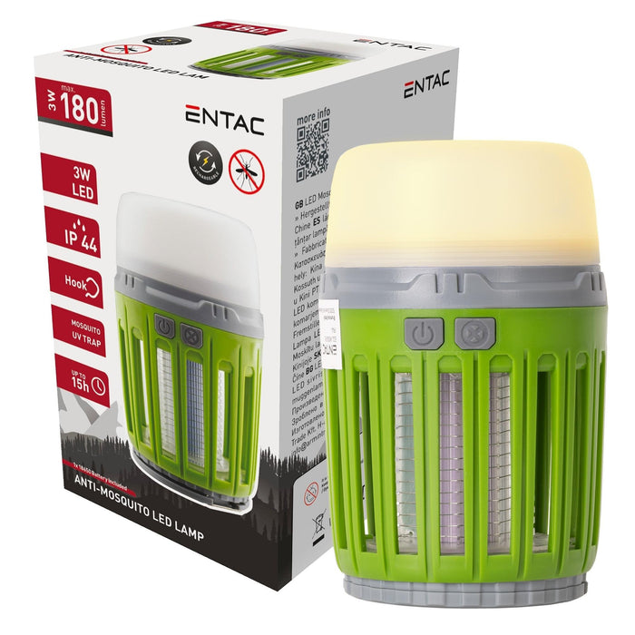Entac Camping Laterne Moskito Kunmmoff Verde