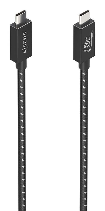 EAN 8435739901533 - AISENS A156-0866 cable USB USB4 Gen 3x2 0,5 m USB C imagen 1