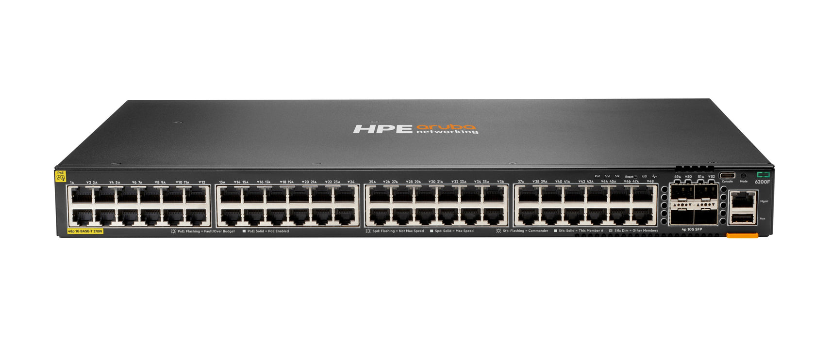 EAN 190017634159 - HPE Aruba Networking CX 6200F 48G 4SFP+ Switch imagen 1