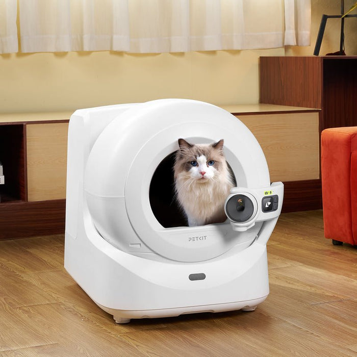 EAN 6975069305523 - PETKIT P9903 bandeja higiénica para perro y gato Arenero con limpieza automática Blanco imagen 3