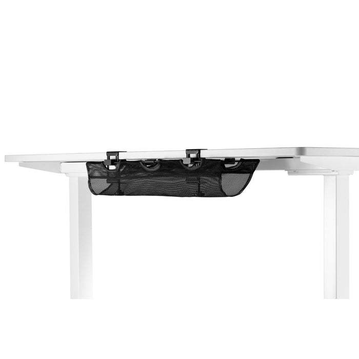 Red De Almacenamiento Inline Para Montaje Debajo De La Mesa, Negra