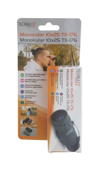 EAN 4260358125046 - Technaxx TX-176 monocular 10x Negro imagen 8