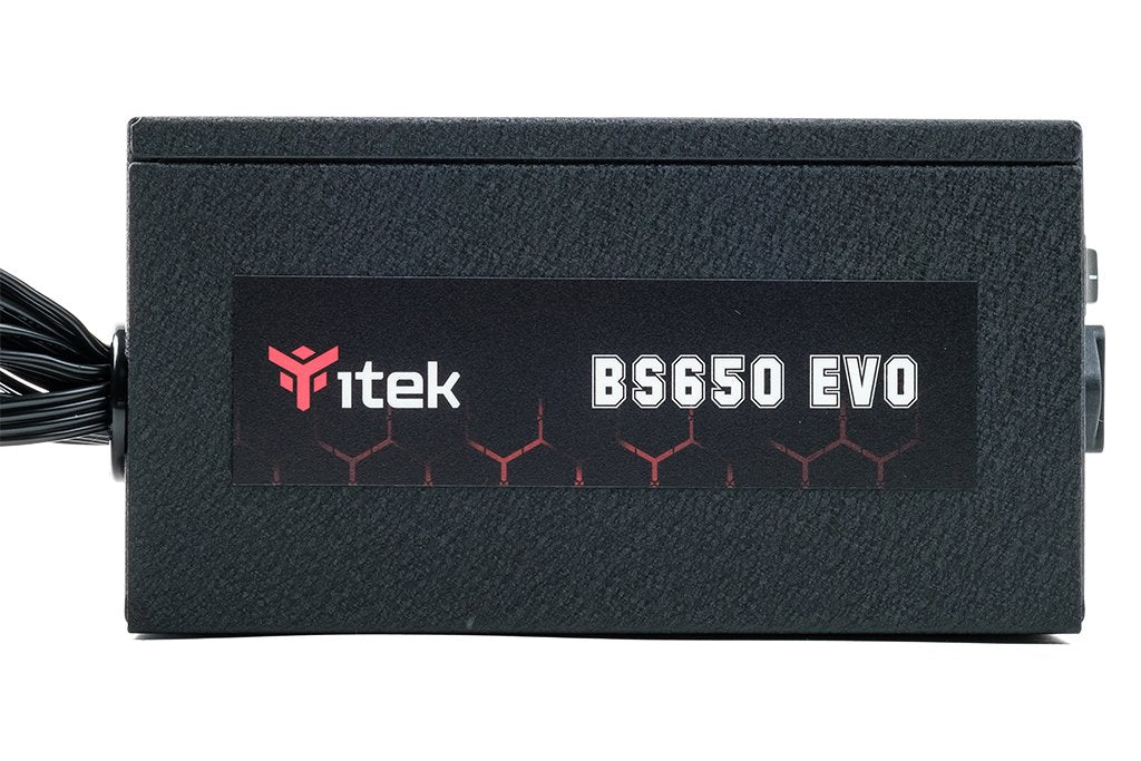 EAN 8056157881018 - itek BS650 EVO unidad de fuente de alimentación 650 W 24-pin ATX ATX Negro imagen 6