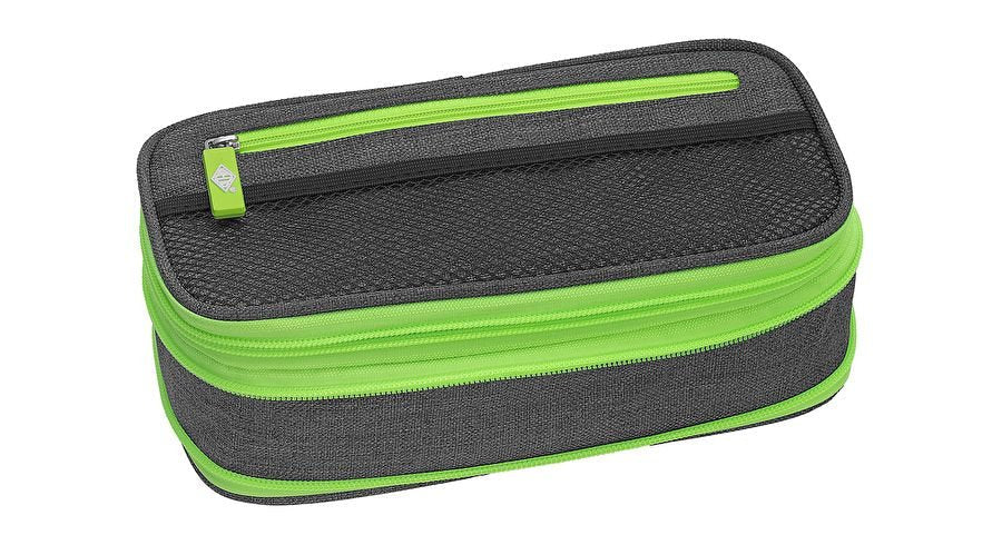 Wedo Estuche Verde Neón Gris