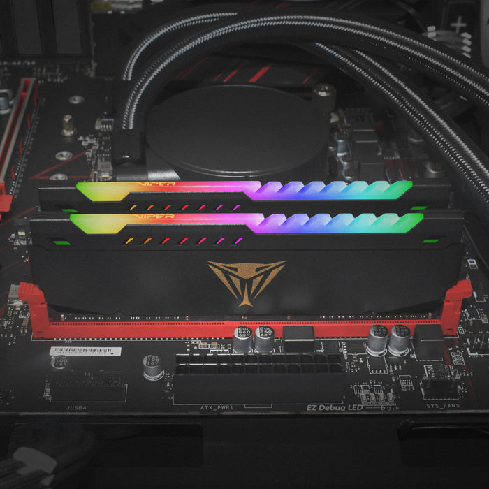 EAN 0814914029862 - Patriot Memory Viper Steel RGB PVSR432G320C6K módulo de memoria 32 GB 2 x 16 GB DDR4 288-pin DIMM imagen 11